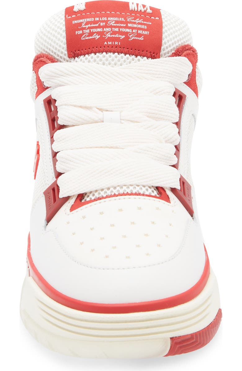 AMIRI MA-1 Platform Sneaker, Alternate, color, Red White