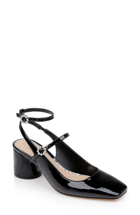 Keilani Ankle Strap Mary Jane Pump (Women)