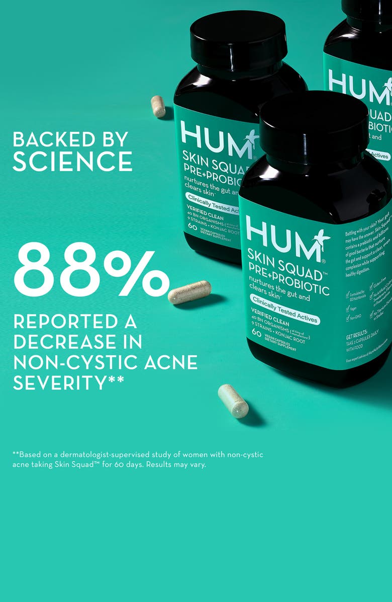 Hum Nutrition Skin Squad<sup>™</sup> Pre+Probiotic Dietary Supplement, Alternate, color, 