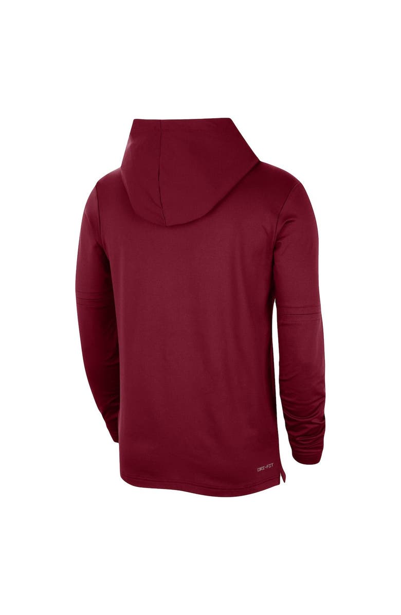 Nike Men's Nike Cardinal USC Trojans Player Hoodie Long Sleeve Performance Top, Alternate, color,