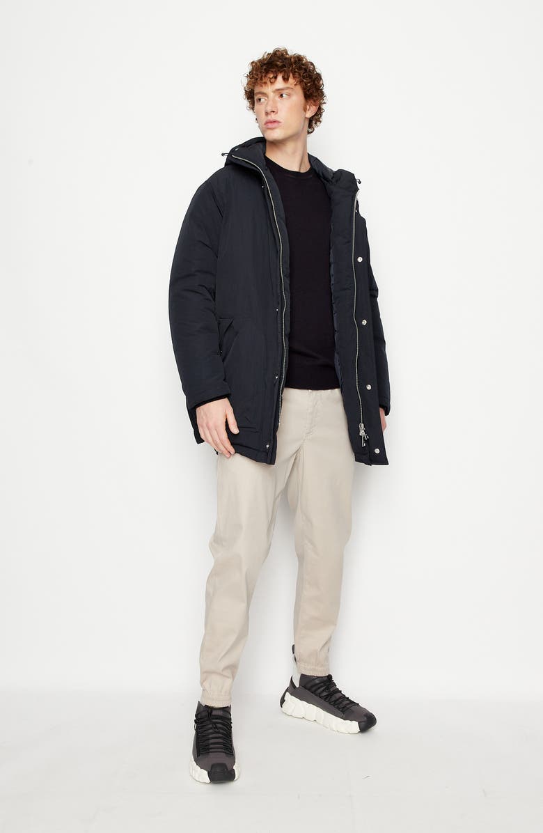 Armani Exchange Virgin Wool Blend Crewneck Sweater, Alternate, color,