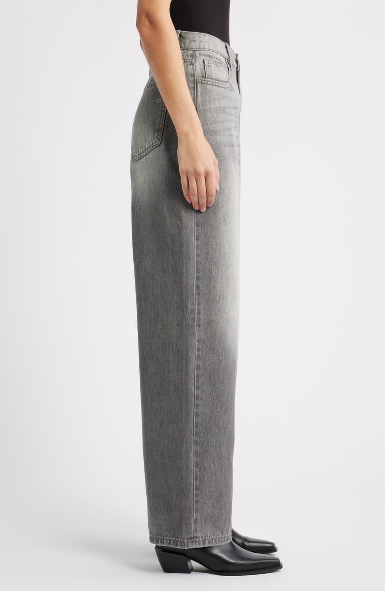 HIDDEN JEANS Oversize Baggy Wide Leg Jeans, Alternate, color, Grey