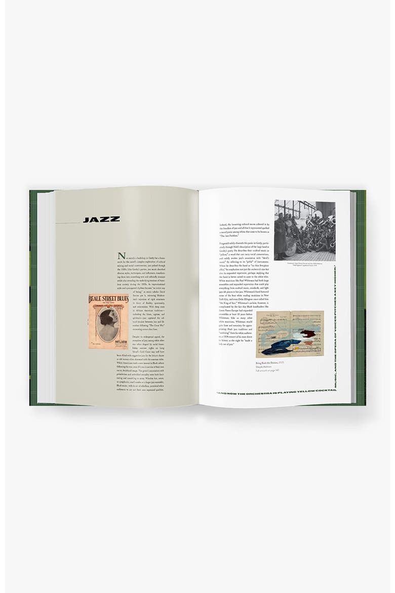 The Great Gatsby Art Novel, Alternate, color, Green
