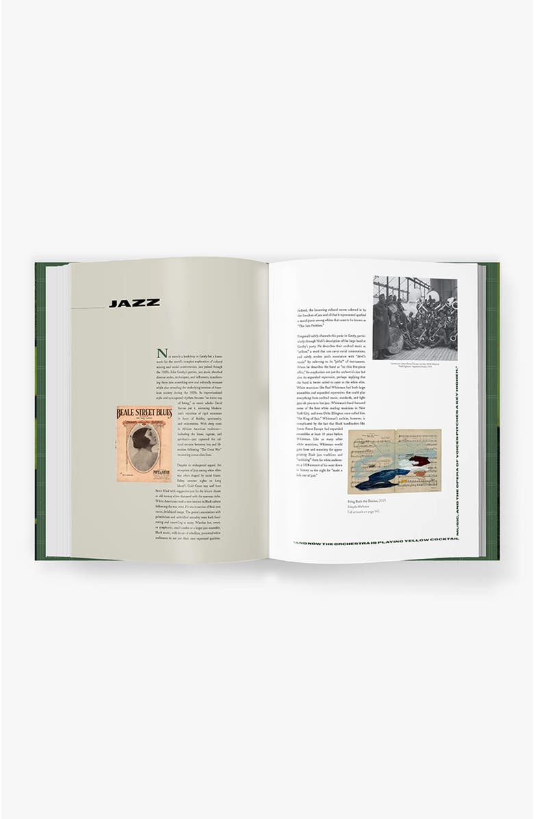 Bond & Grace The Great Gatsby Art Novel, Alternate, color, Green