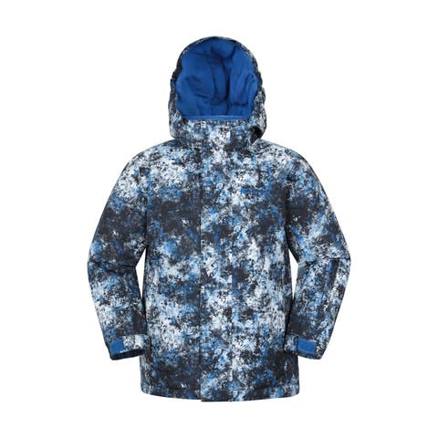 Childrens/Kids Mogal Geometric Ski Jacket