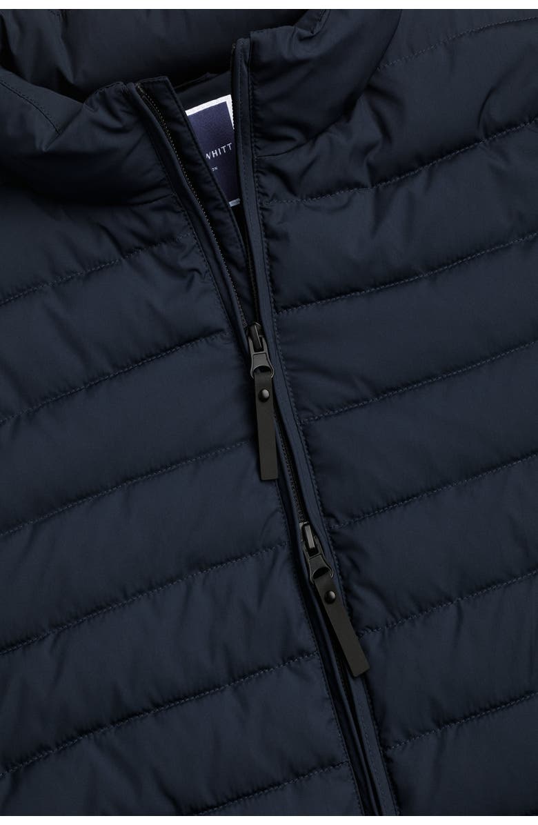 Charles Tyrwhitt Lightweight Quilted Jacket, Alternate, color, Navy