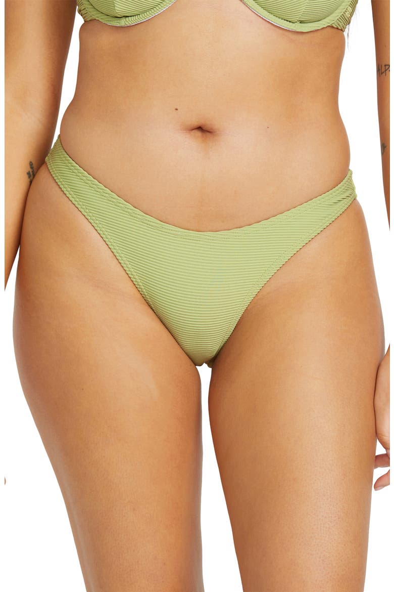 Tanlines Hike BIkini Bottoms, Alternate, color, AVOCADO