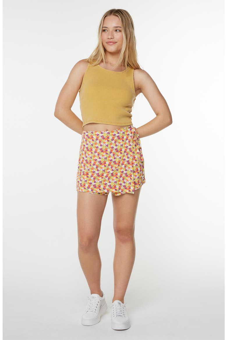 City Lights Cutout Tank, Alternate, color, AMBER GOLD