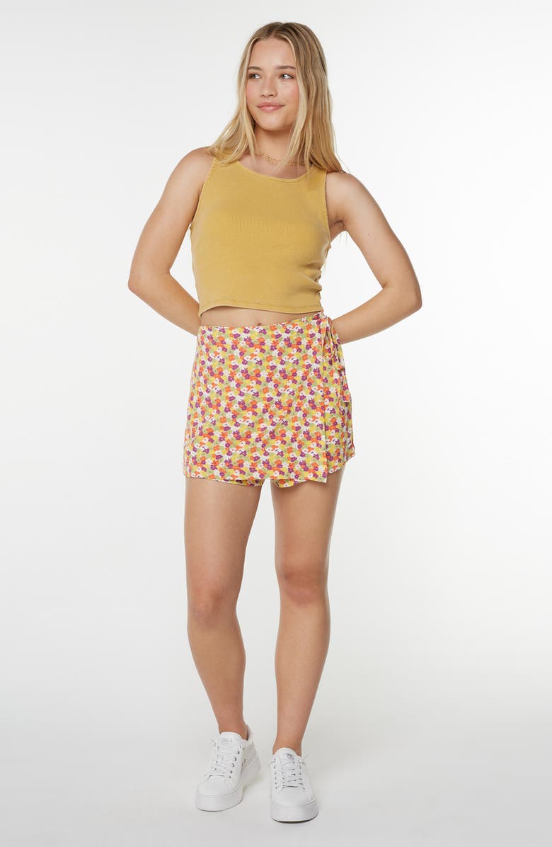 Roxy City Lights Cutout Tank, Alternate, color, Amber Gold