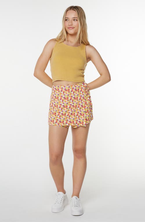 Roxy City Lights Cutout Tank In Yellow