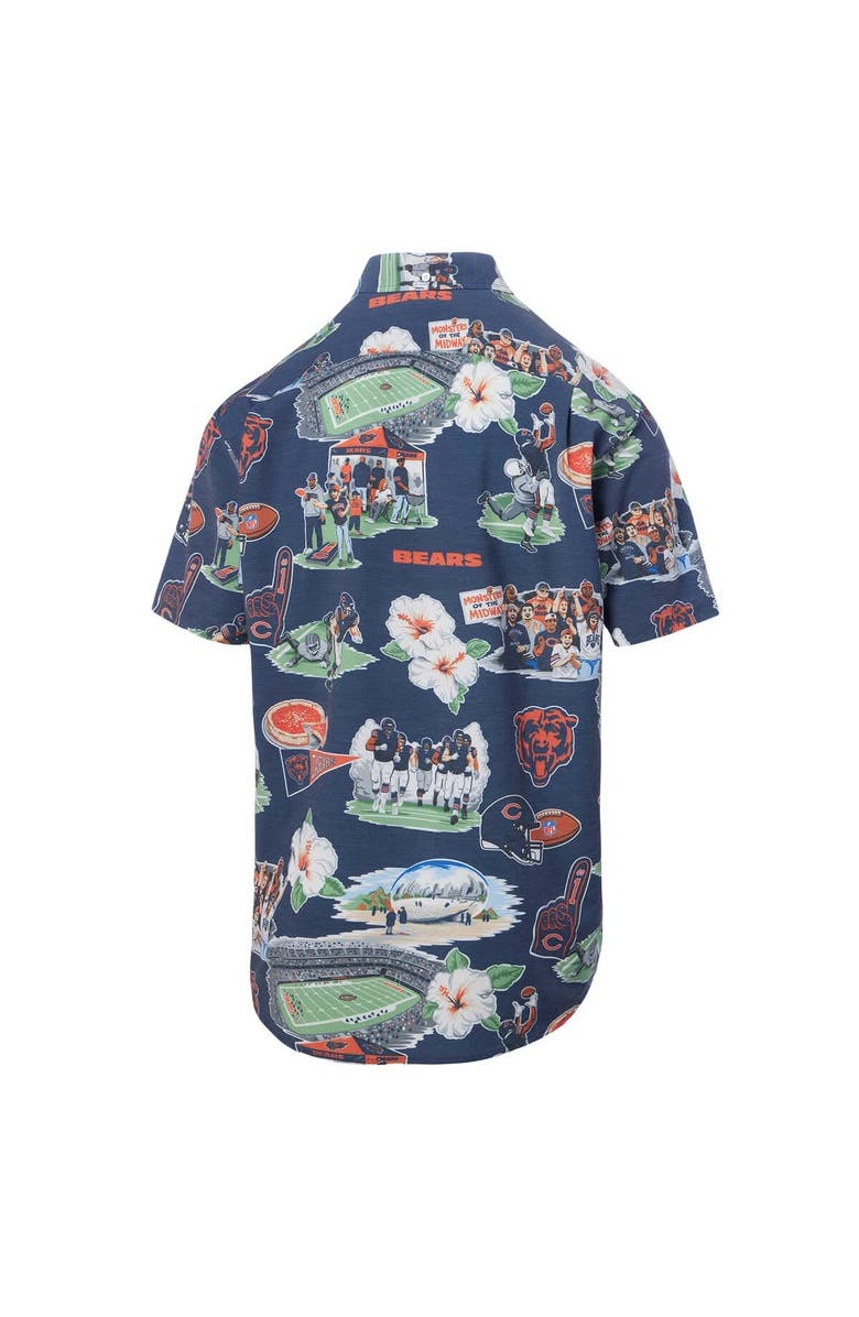 Reyn Spooner Men's Reyn Spooner Navy Chicago Bears Scenic Button-Down Shirt, Alternate, color, Navy