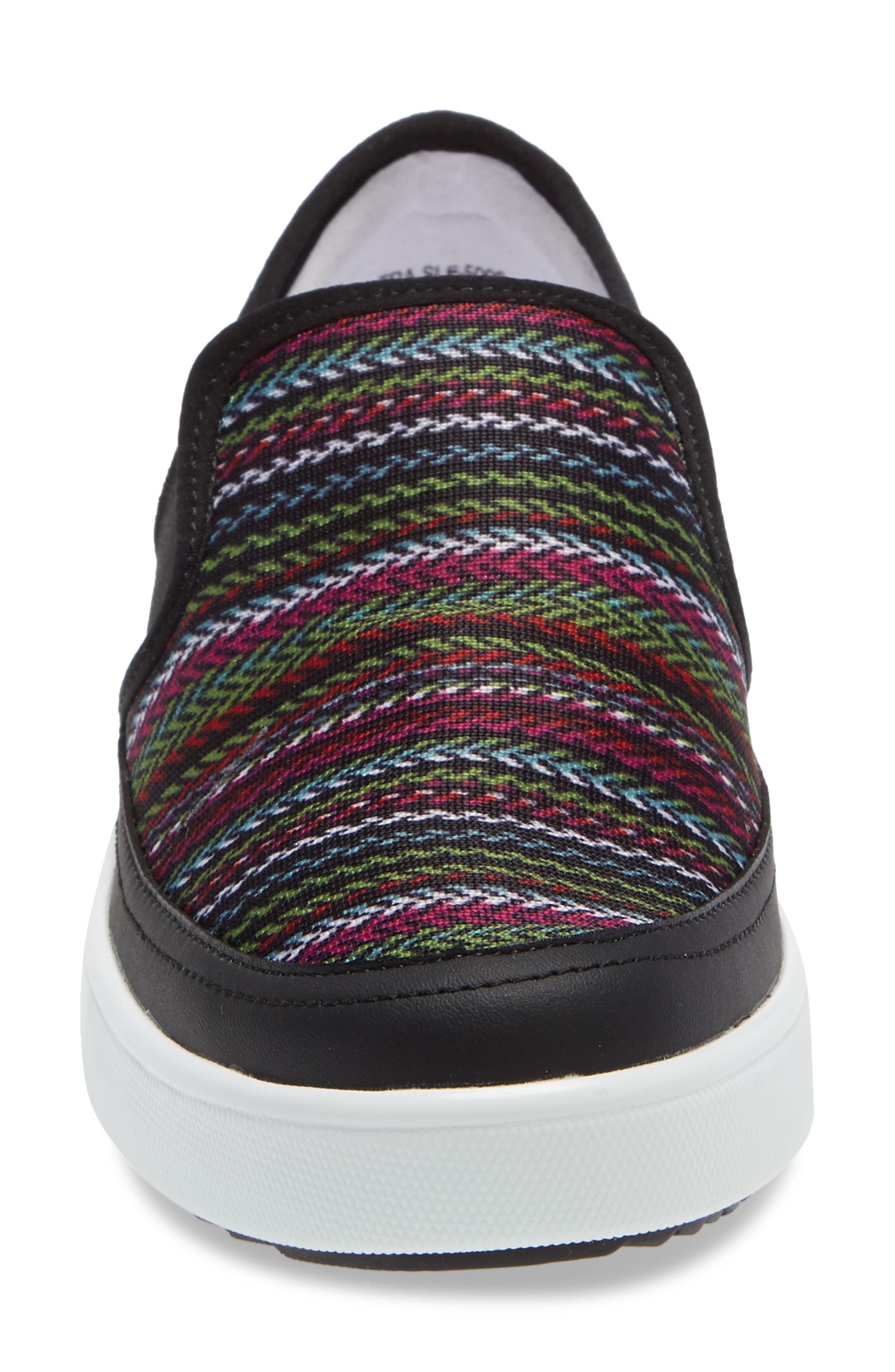 Sleeq Slip-On Sneaker, Alternate, color, WILD WEAVE LEATHER