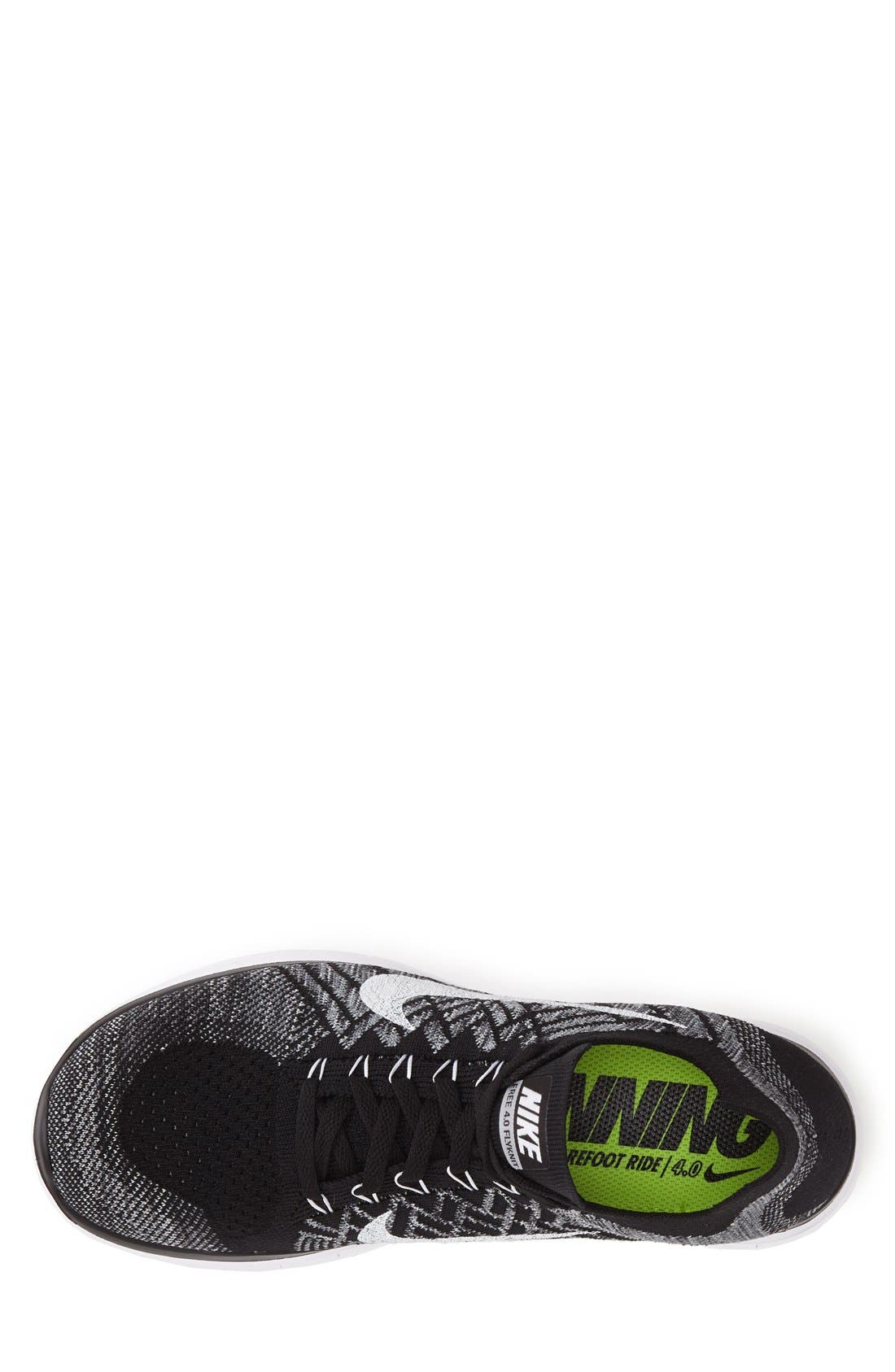 Nike 'Free Flyknit 4.0' Running Shoe, Alternate, color, 