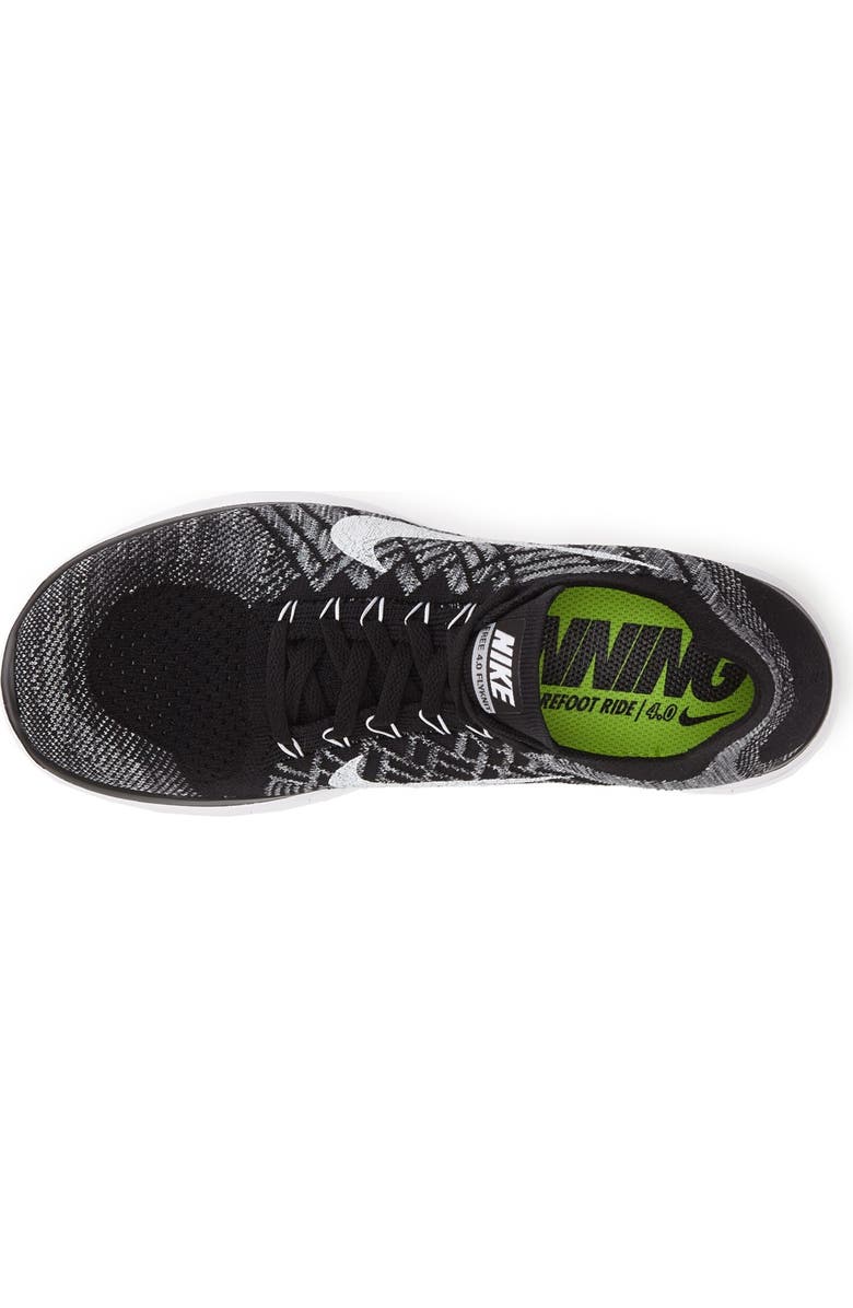 Nike 'Free Flyknit 4.0' Running Shoe, Alternate, color,