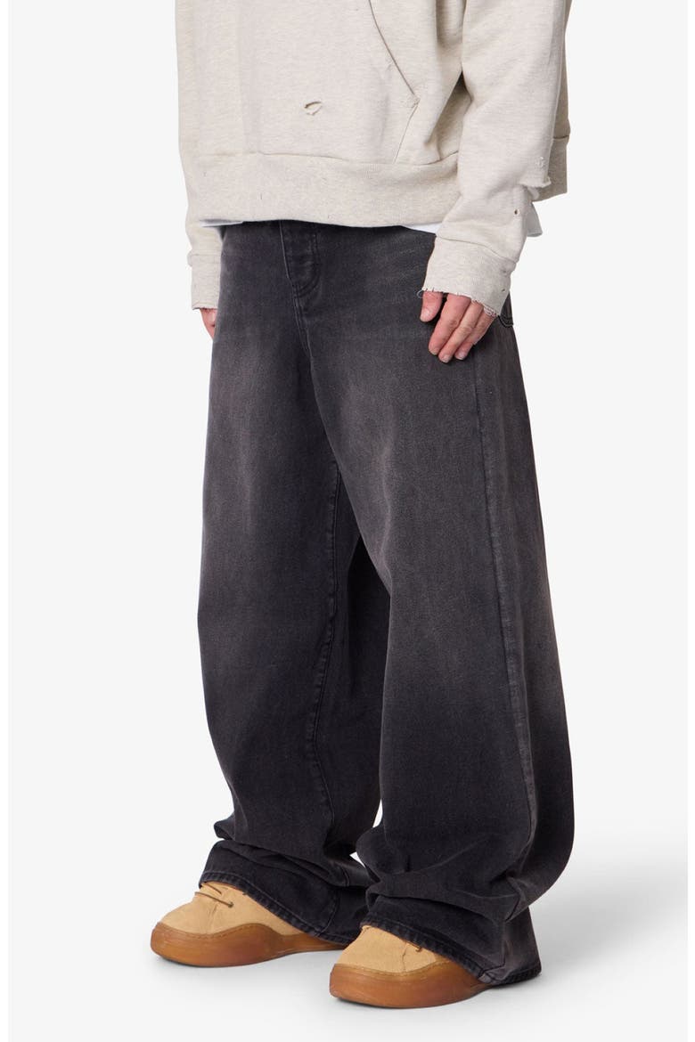 Baggy Washed Rave Jeans, Alternate, color, VINTAGE BLACK