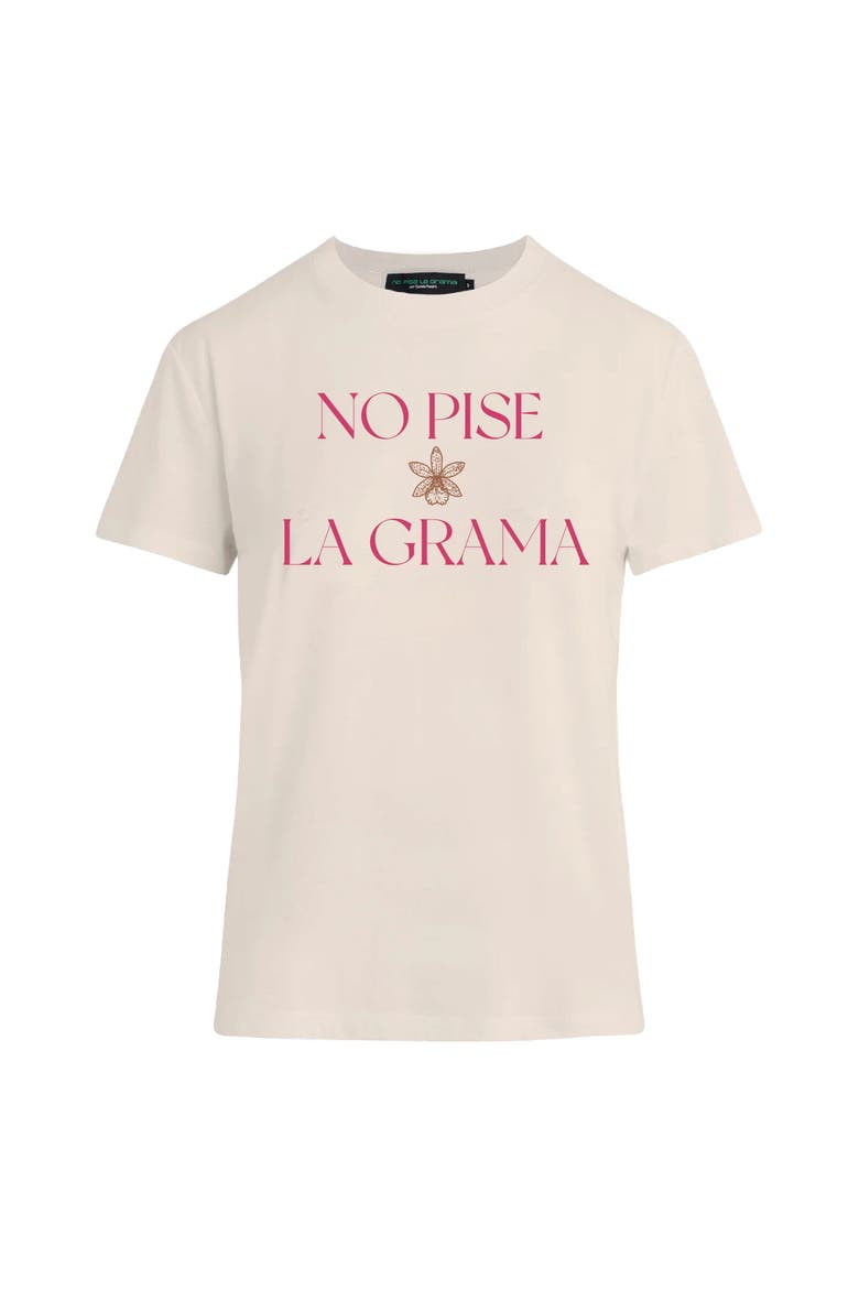 Salty Flower T-shirt, Main, color, Cream