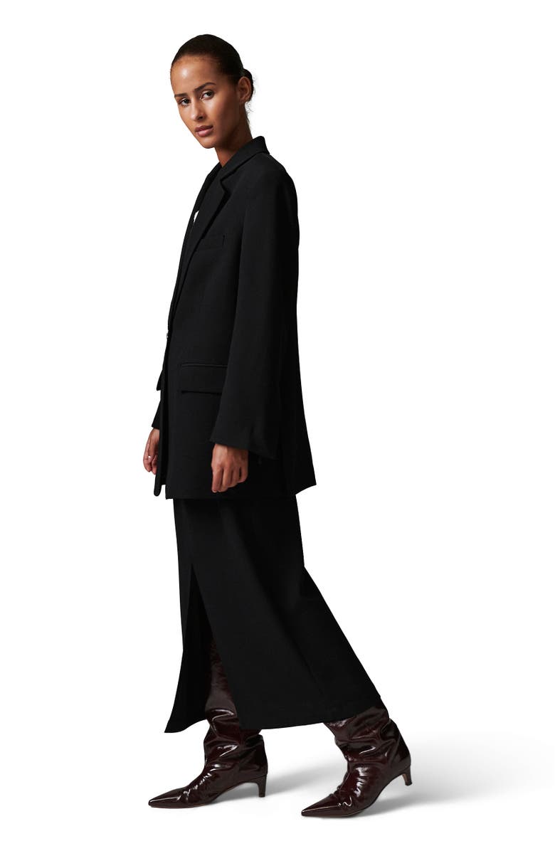 DAY Birger et Mikkelsen Eltona Sculpted Longline Blazer, Main, color, Black