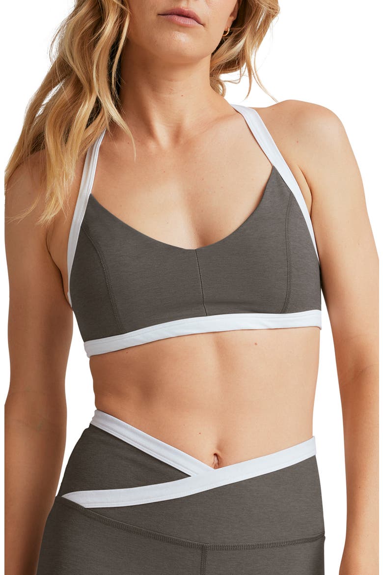 Spacedye Outlines Sports Bra, Main, color, TRUE GRAY HEATHER