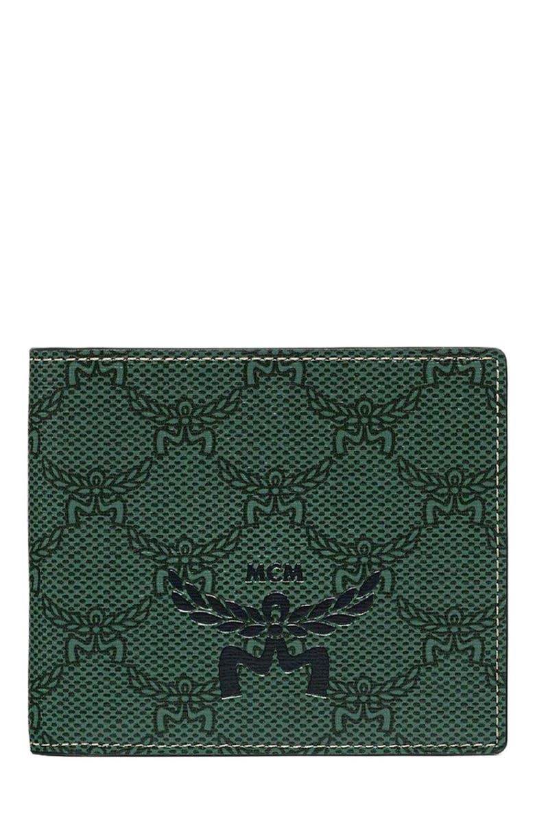 MCM Himmel Bifold Wallet with Coin Pocket in Lauretos, Main, color, 