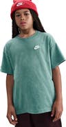 Nike Kids' Sportswear Club Washed Cotton T-Shirt