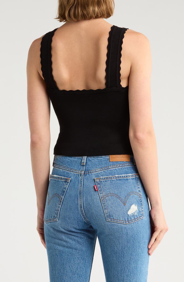 NSR Scalloped Knit Tank, Alternate, color, 