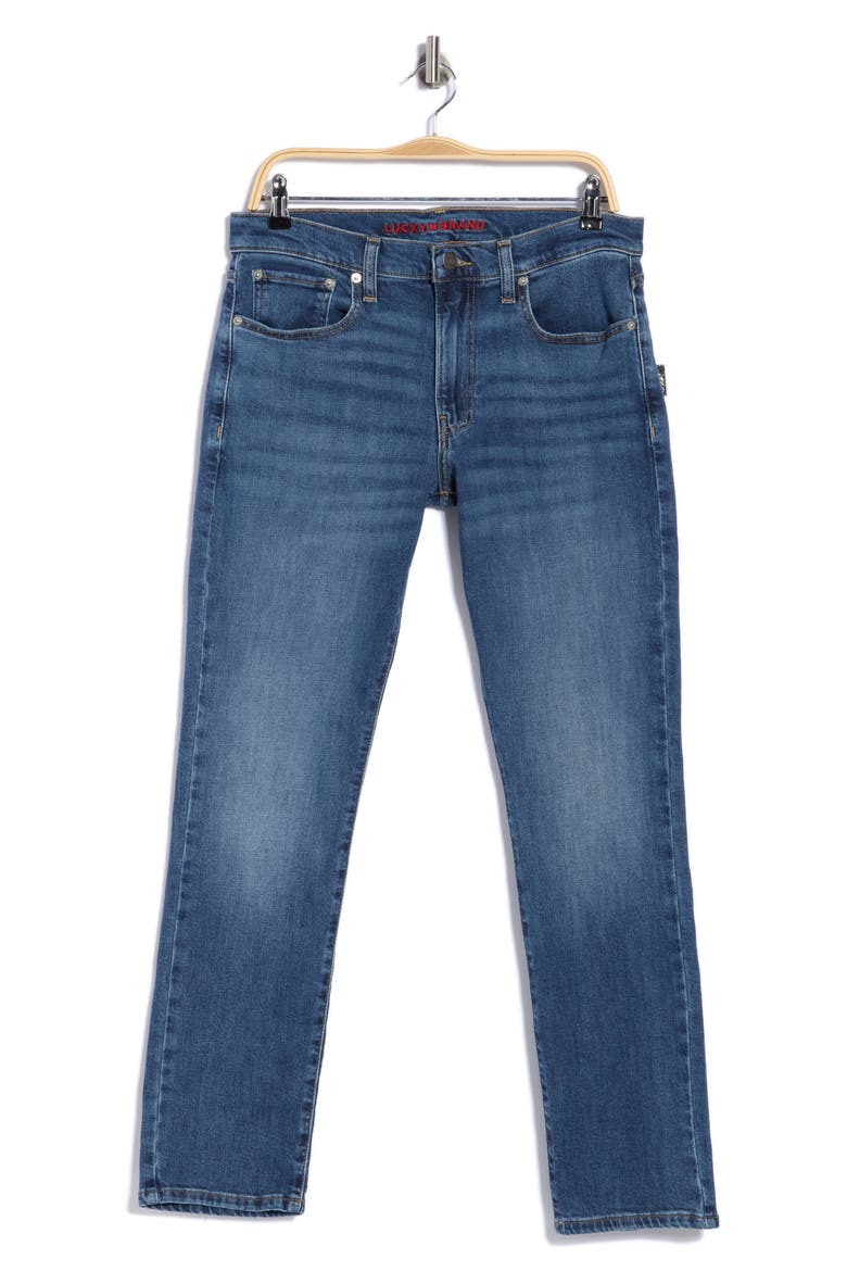 410 Athletic Mid Rise Tapered Leg Jeans, Main, color, ROOSEVELT
