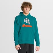 Nike Men's Nike Aqua Miami Dolphins Best Season Rewind Club Pullover Hoodie