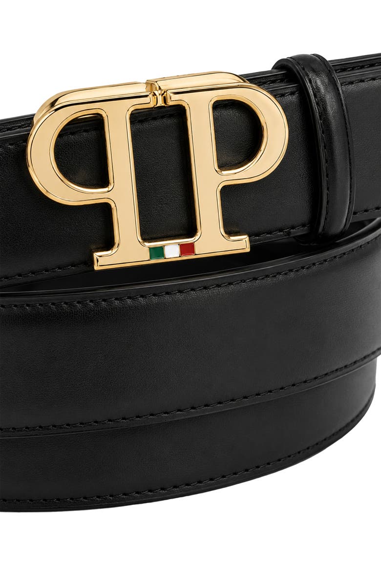 Belt Symmetrical Men, Alternate, color, black/lightgold