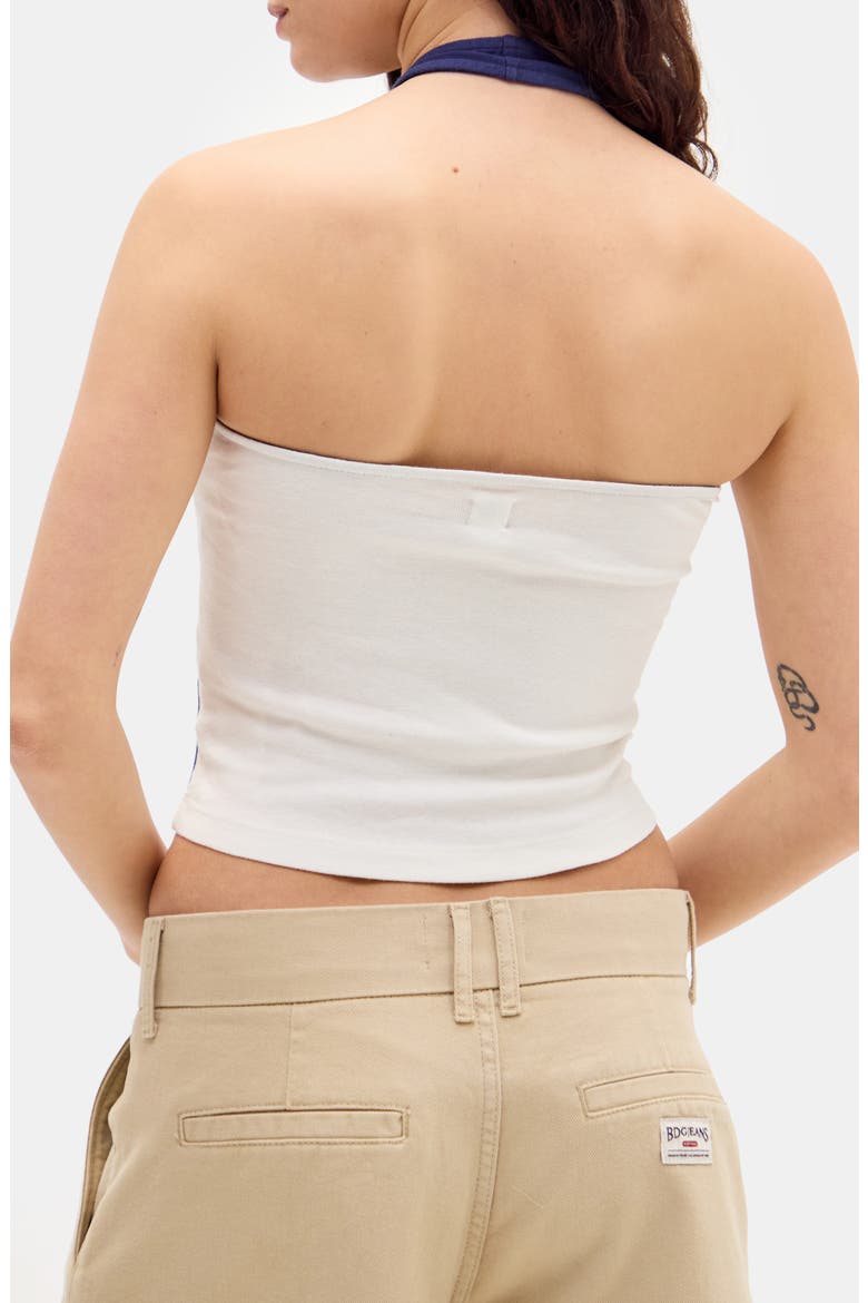 Brooklyn 98 Halter Top, Alternate, color, NAVY