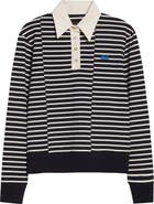 Wales Bonner Reflect Offset Stripe Polo