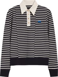 Wales Bonner Reflect Offset Stripe Polo