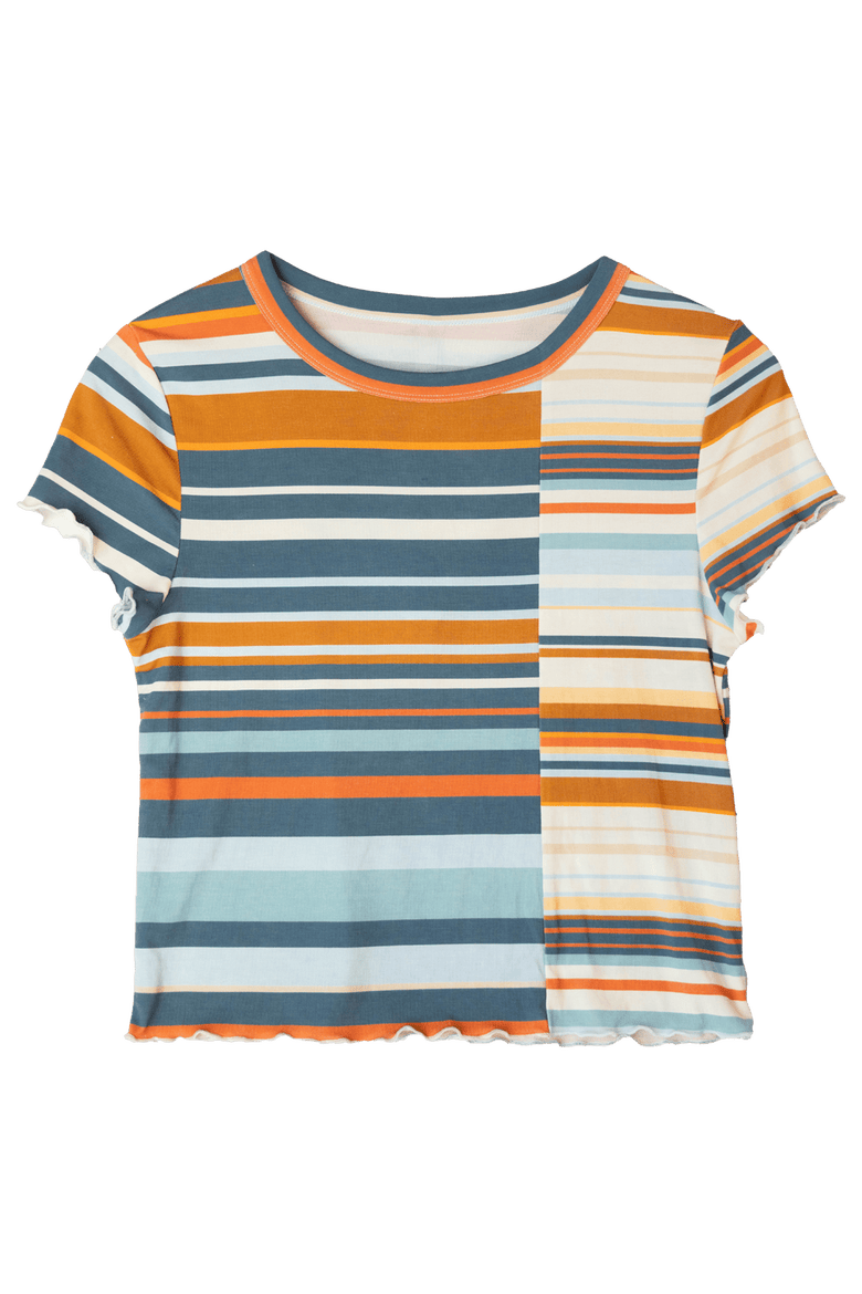 Modal Valley Tee, Alternate, color, Cascade Stripe
