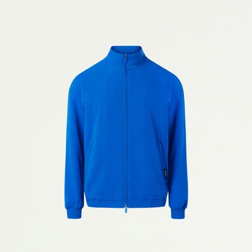 Jaanuu 6-pocket Classic Scrub Jacket In Blue
