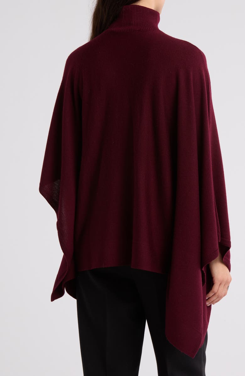 Trina Turk Montauk Merino Wool Cape Sweater, Alternate, color, 