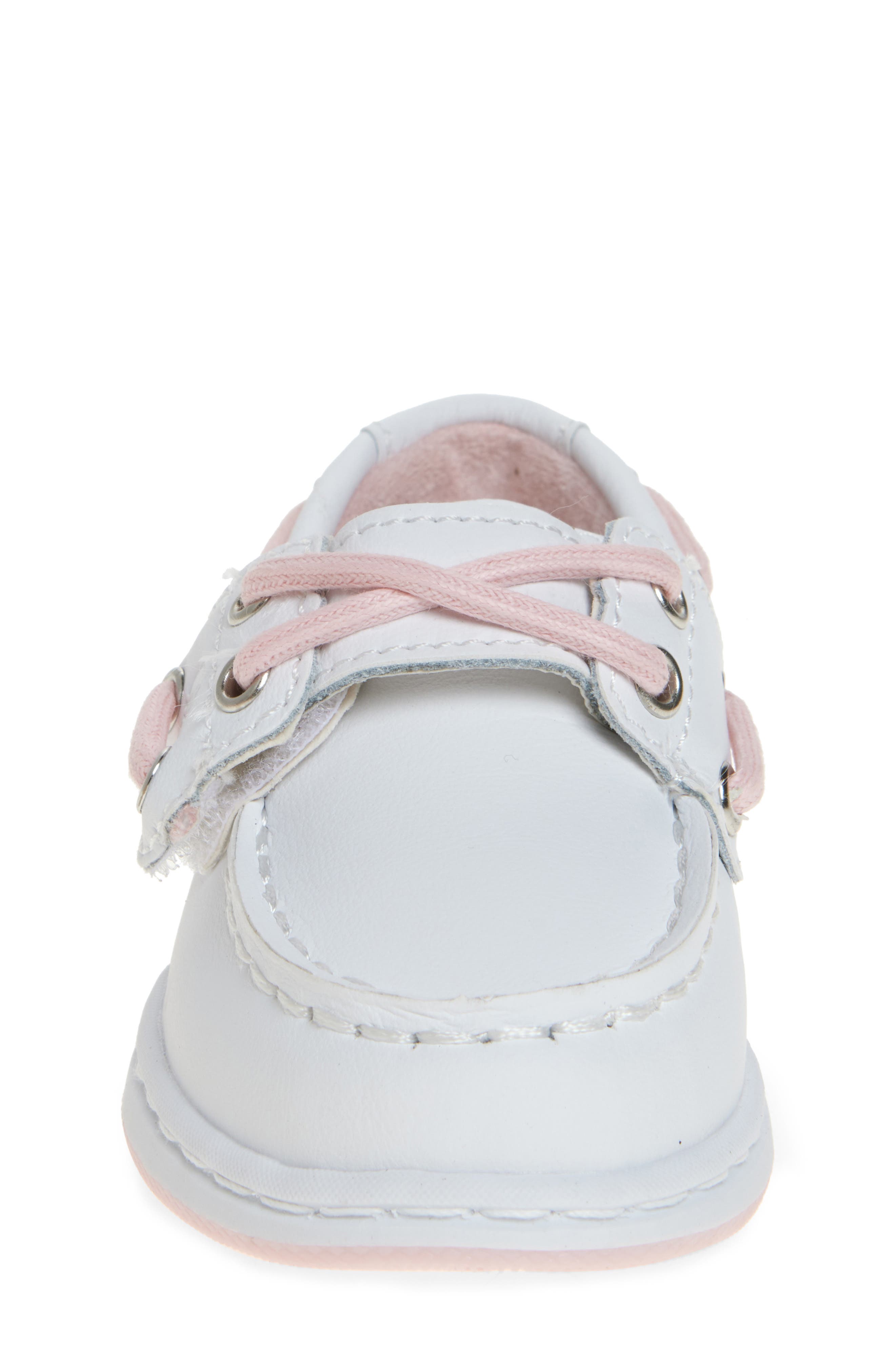 Sperry Cup II Boat Shoe, Alternate, color, White