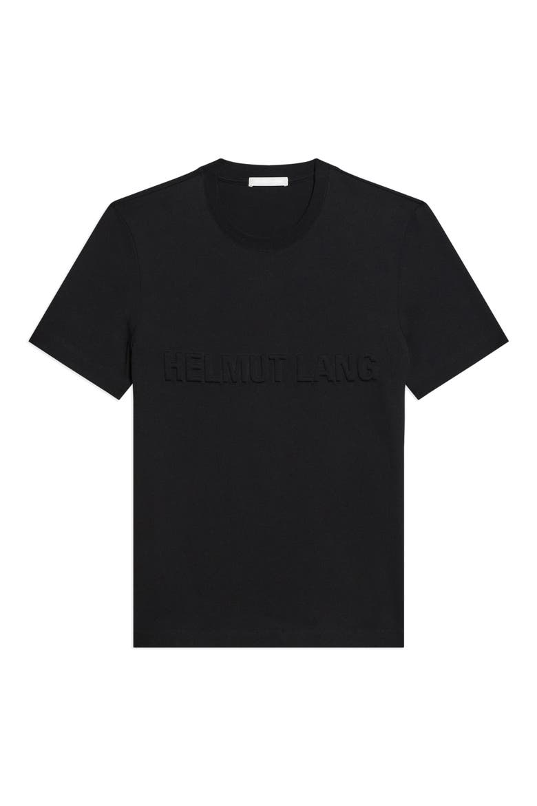 Embossed Logo T-Shirt, Alternate, color, BLACK - 001
