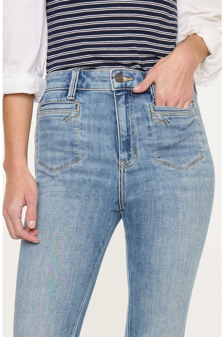 Rachel High Rise Flare Jeans, Alternate, color, Medium Wash