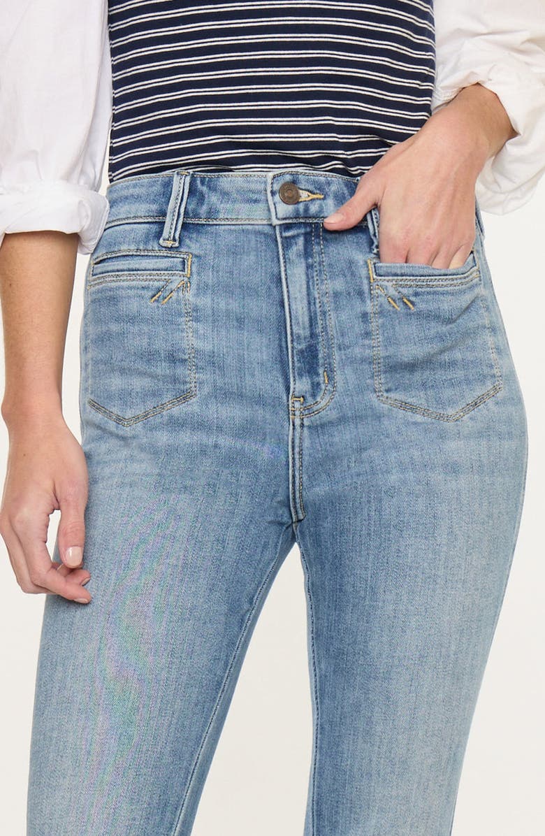 KanCan Rachel High Rise Flare Jeans, Alternate, color, Medium Wash