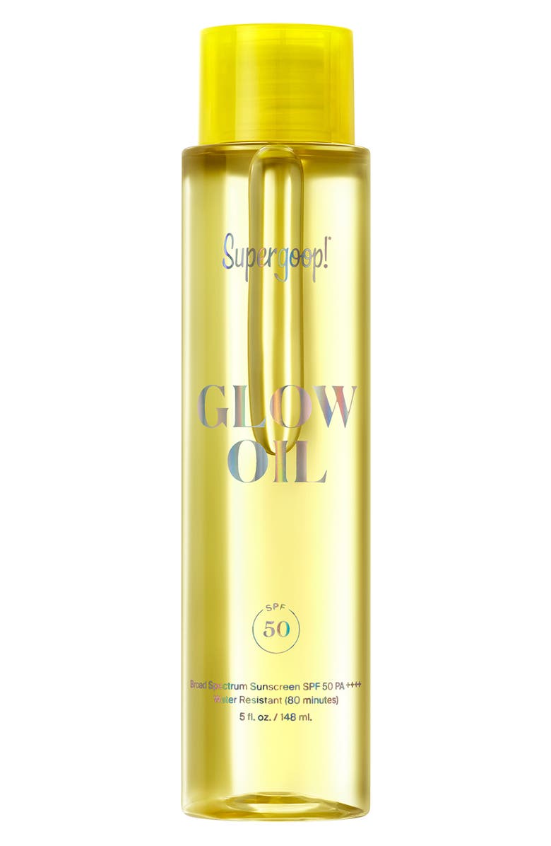 Supergoop!<sup>®</sup> Glow Oil Body Oil SPF 50 Sunscreen, Main, color,