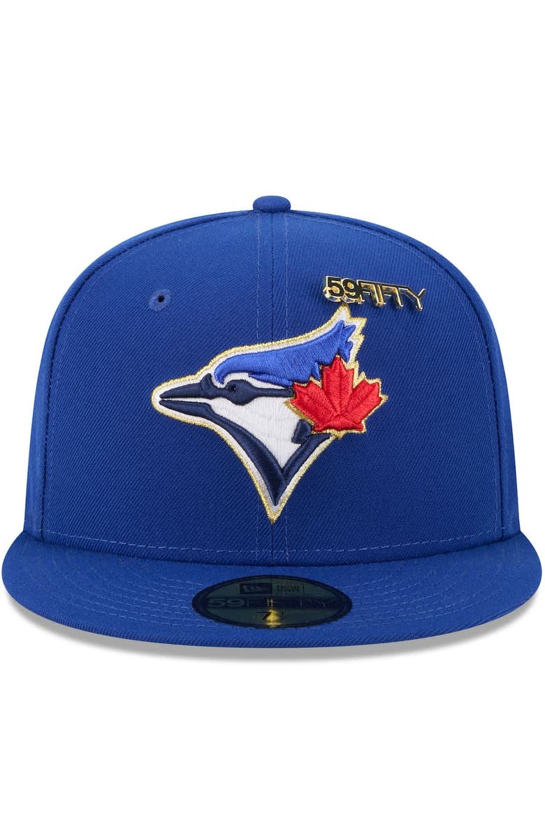 New Era Men's New Era Royal Toronto Blue Jays 2025 59FIFTY Day 59FIFTY Fitted Hat with Pins, Alternate, color, Royal