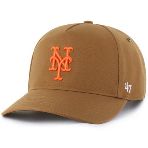 Men's Carhartt x '47  Brown New York Mets Hitch Adjustable Hat