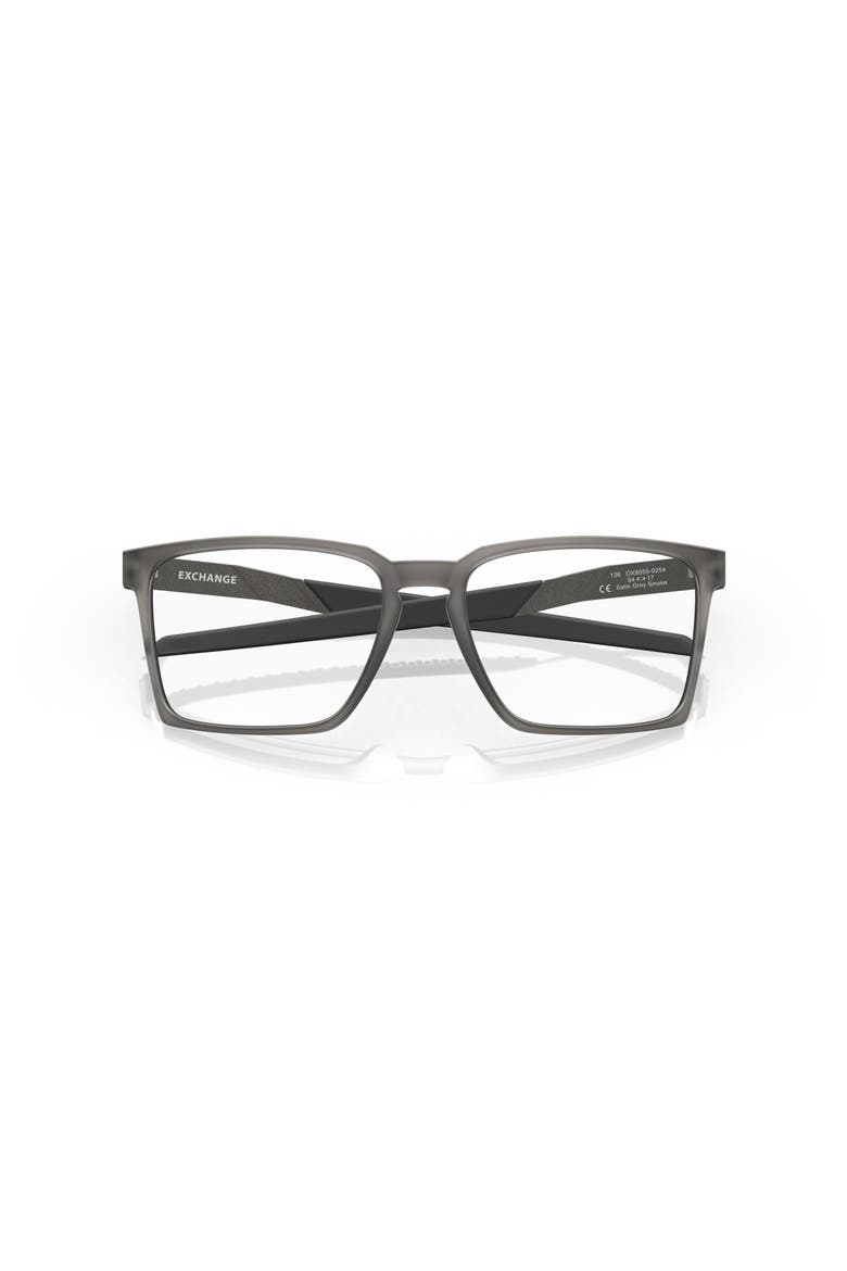 54mm Rectangle optical glasses, Alternate, color, Grey