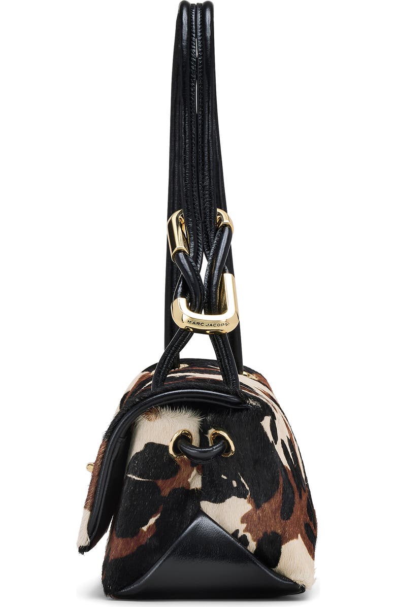 Marc Jacobs The Mini Dual Genuine Calf Hair Handbag, Alternate, color, Mocha Multi