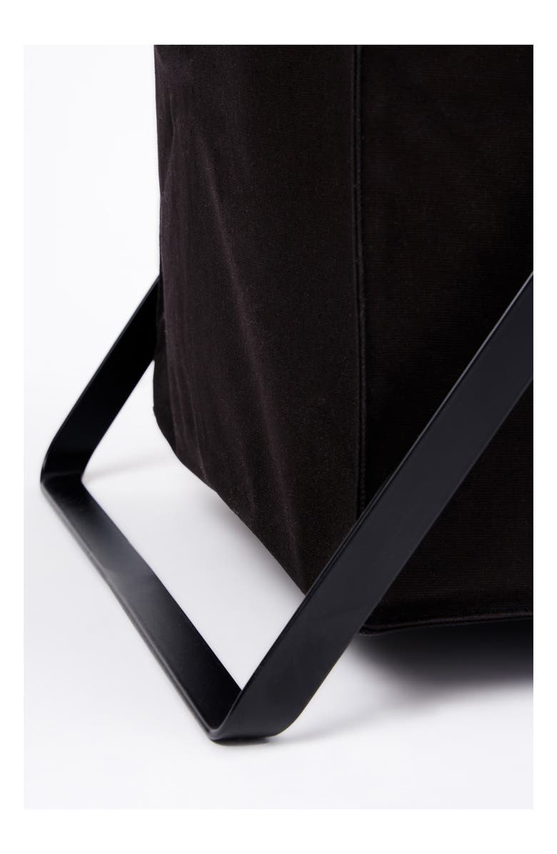 Yamazaki Laundry Hamper, Alternate, color, Black