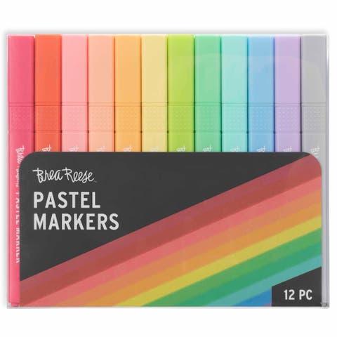 Pastel Markers12Pc