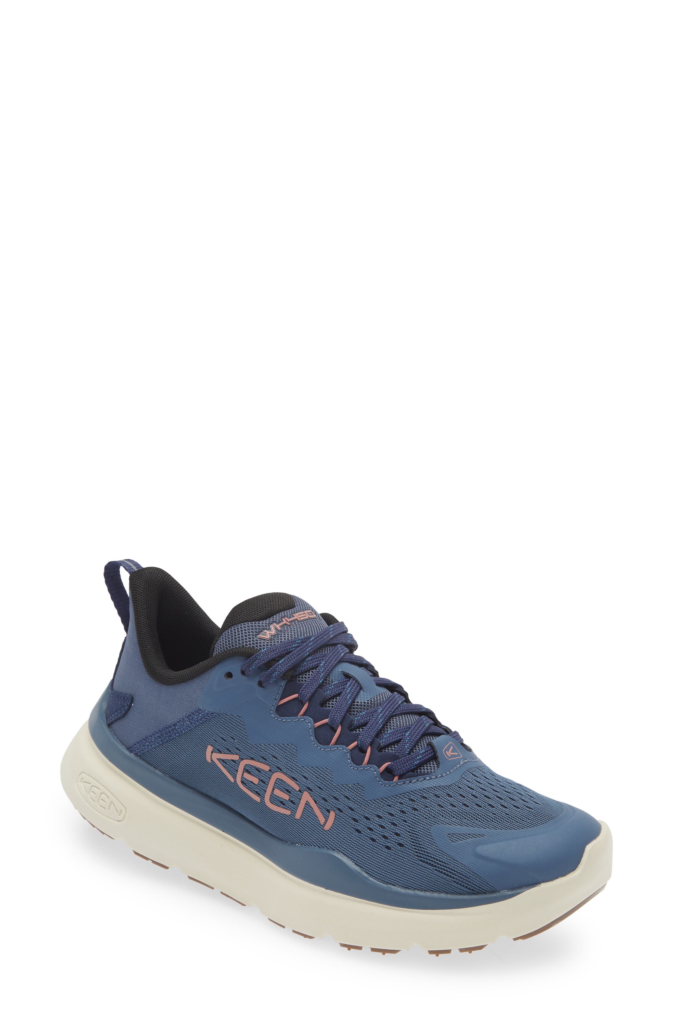 KEEN WK450 Walking Sneaker, Main, color, Vintage Indigo/ Nostalgia Rose