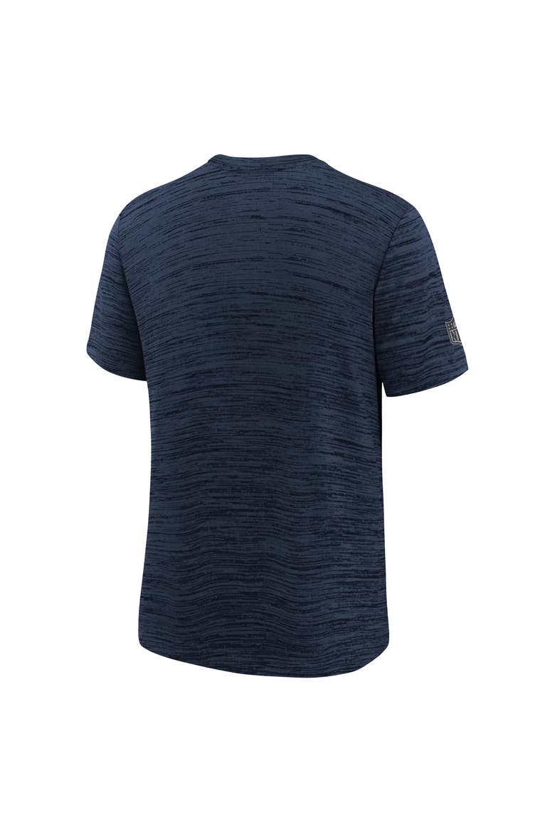 Youth Nike  Navy Houston Texans Sideline Velocity Dri-FIT T-Shirt, Alternate, color, Navy