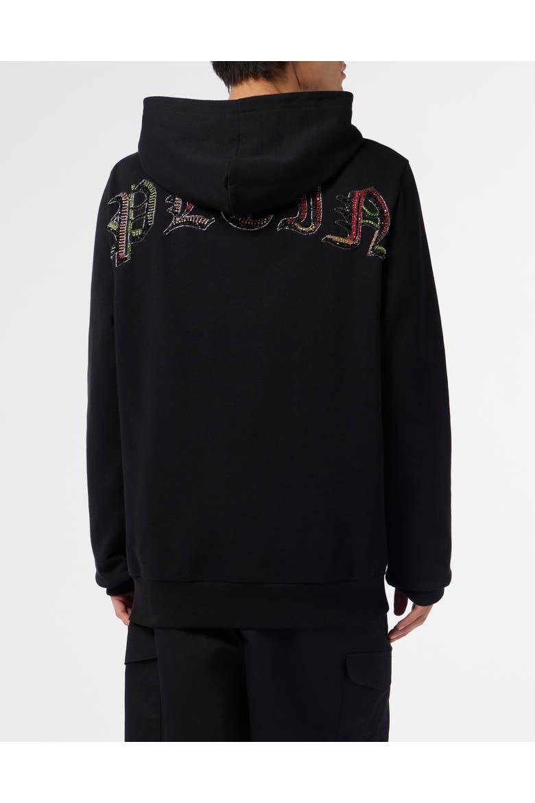 Hoodie Sweatshirt King Of Snakes Stones Men, Alternate, color, black