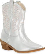 SHUSHOP Kids' Zita Mini Western Boot