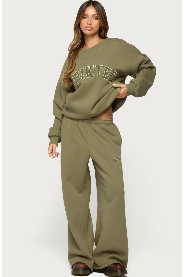 Major Graphic Sweatshirt, Alternate, color, OLIVE